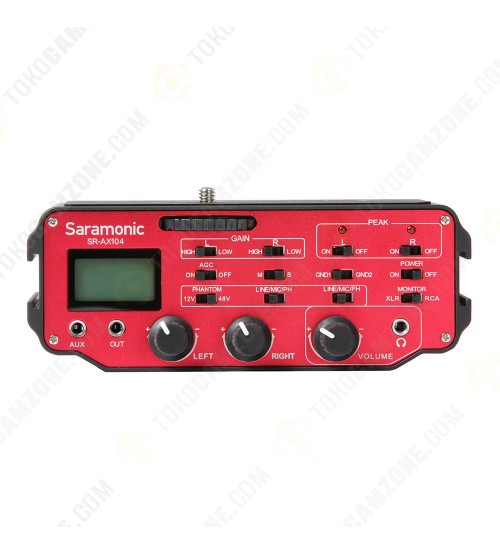 Saramonic SR-AX104 2 Channel XLR Audio Adapter